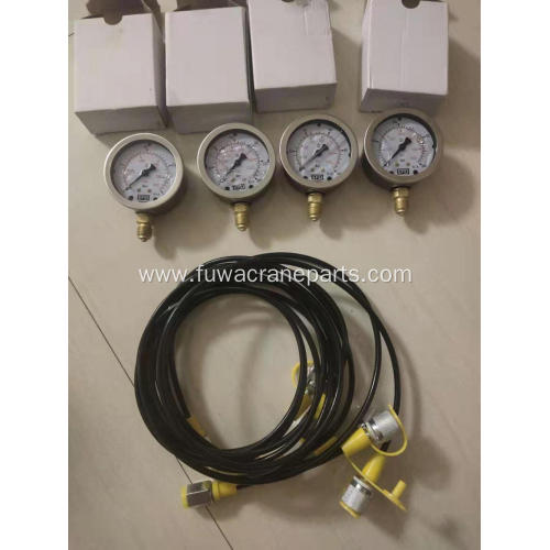 pressure gage with line for FUWA CRAWLER CRANE